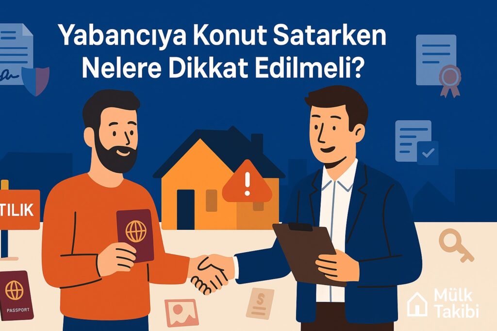 Yabancıya Konut Satarken Nelere Dikkat Edilmeli