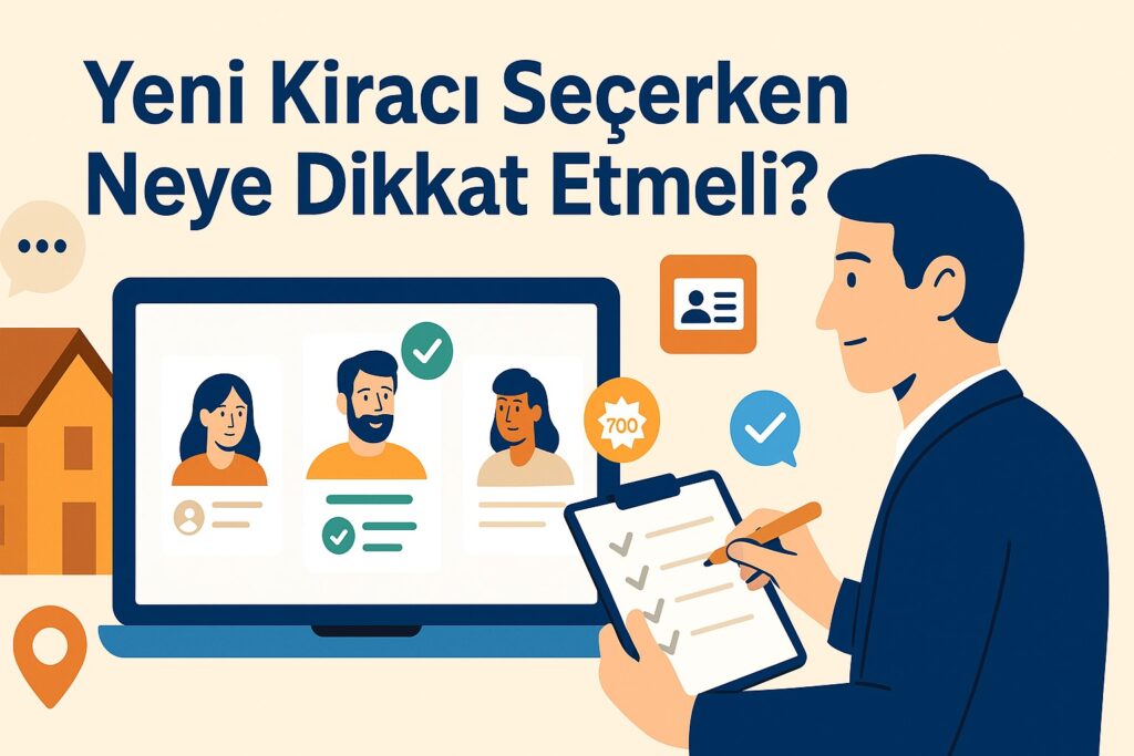 Yeni Kiracı Seçerken Neye Dikkat Etmeli?