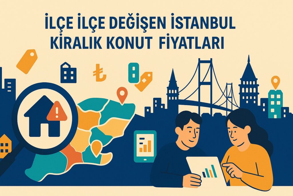İlçe İlçe Değişen İstanbul Kiralık Konut Fiyatları2