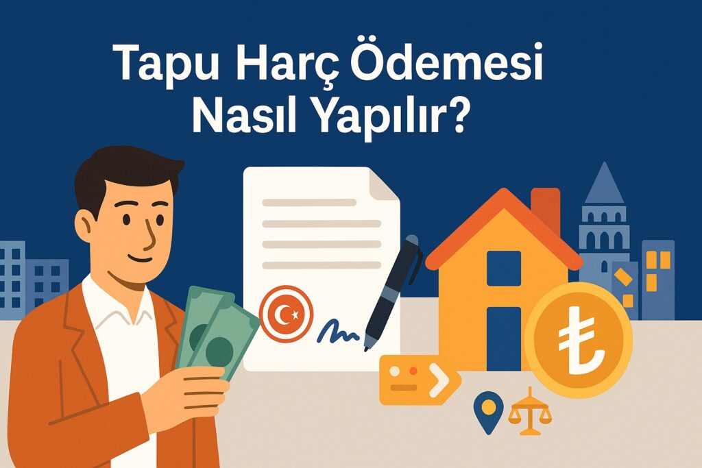 tapu harç ödemesi nasıl yapılır