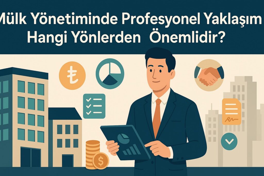 Mülk Yönetiminde Profesyonel Yaklaşım Hangi Yönlerden Önemlidir