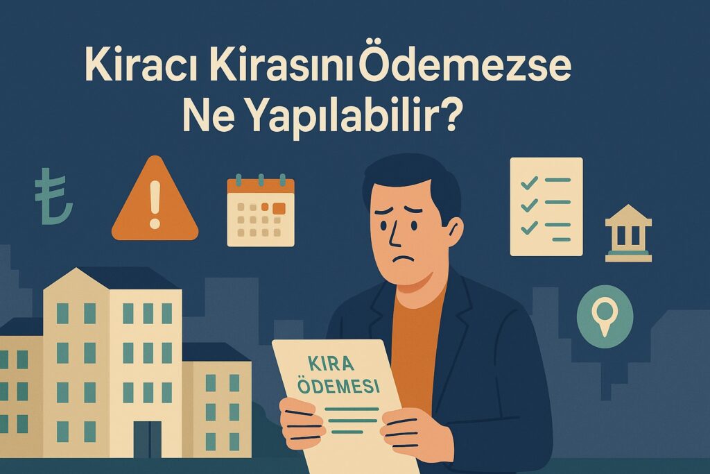 kiracı kirasını ödemezse ne yapılabilir