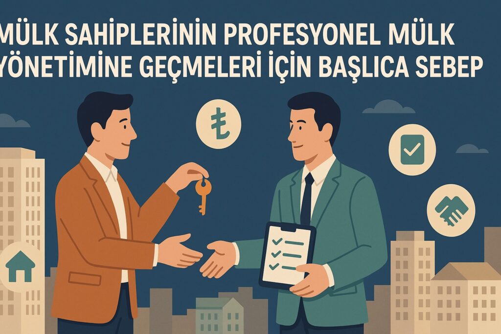 Mülk Sahiplerinin Profesyonel Mülk Yönetimine Geçmeleri İçin Başlıca Sebepler