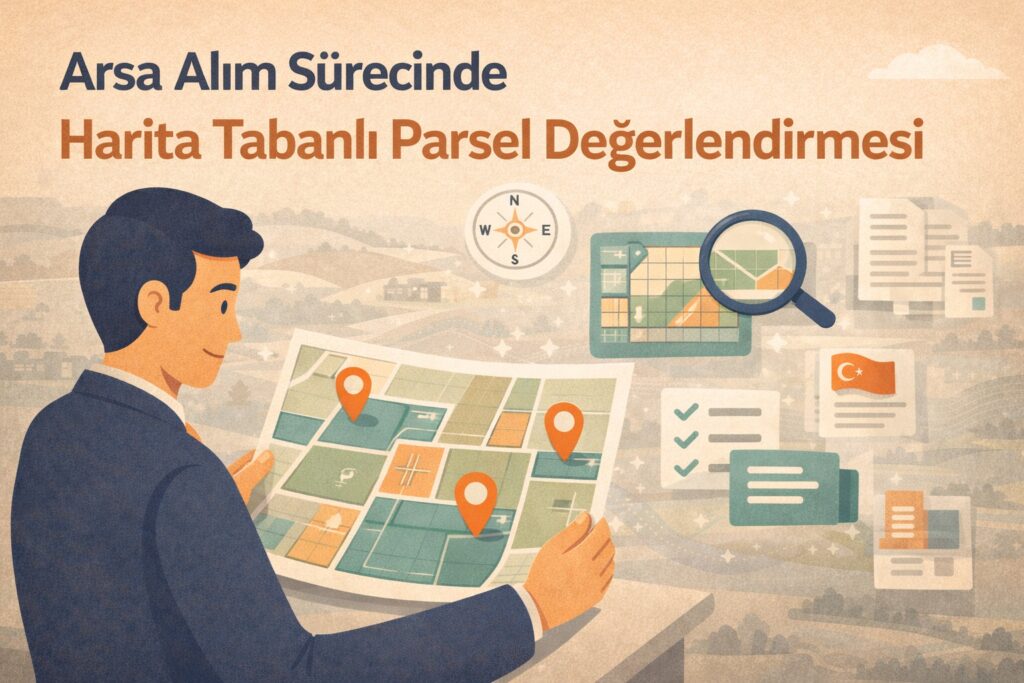 Arsa Alım Sürecinde Harita Tabanlı Parsel Değerlendirmesi