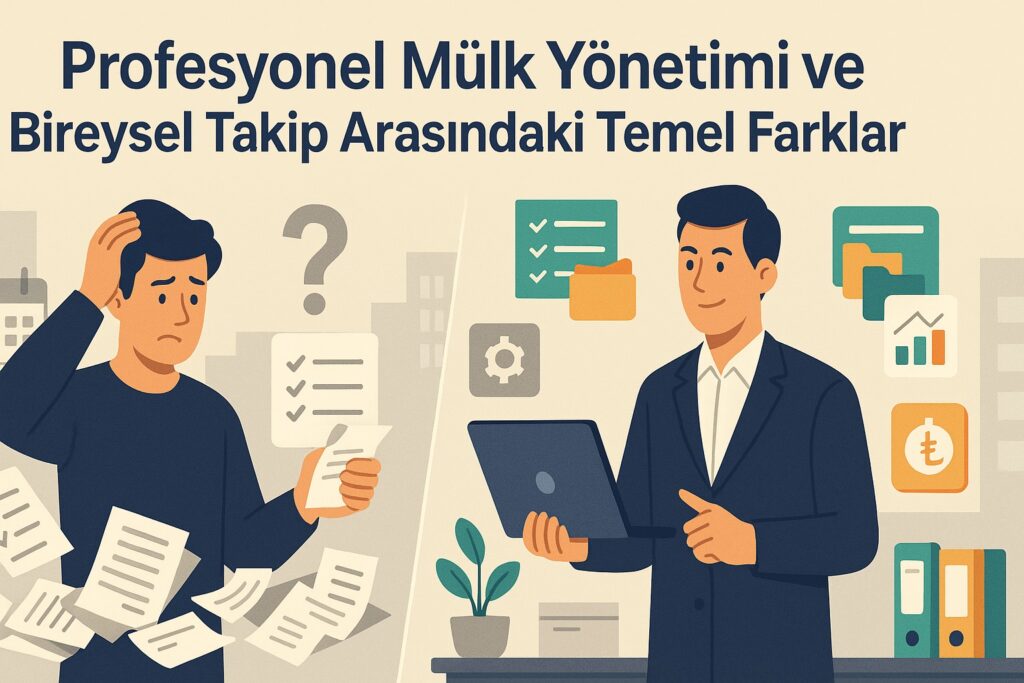 Profesyonel Mülk Yönetimi ve Bireysel Takip Arasındaki Temel Farklar