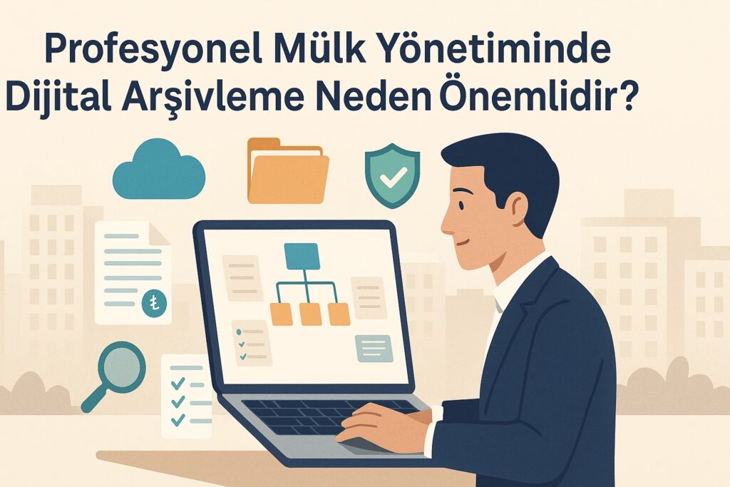 Profesyonel Mülk Yönetiminde Dijital Arşivleme Neden Önemlidir?