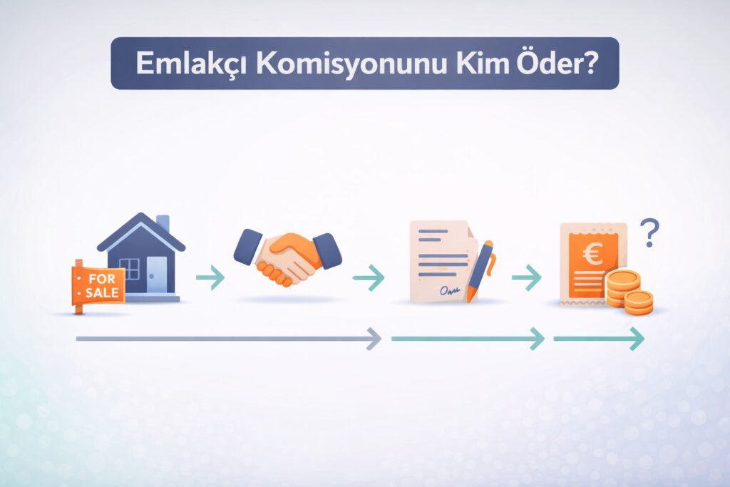 Emlakçı Komisyonunu Kim Öder