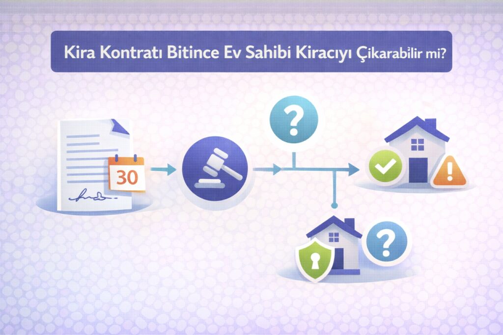 Kira kontratı bitince ev sahibi kiracıyı çıkarabilir mi