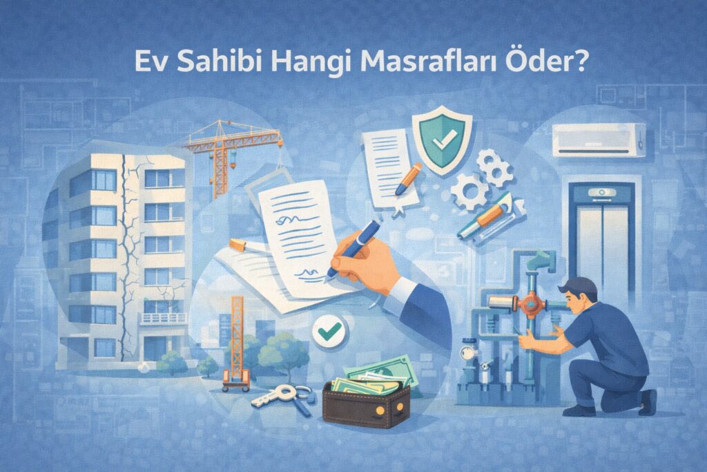 ev sahibi masrafları öder