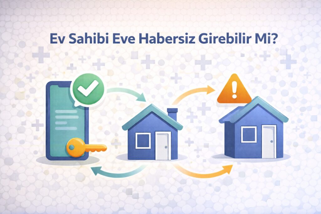 Ev Sahibi Eve Habersiz Girebilir Mi