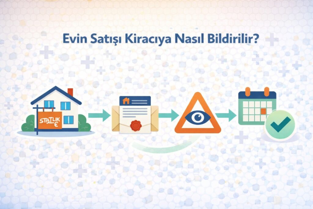 Evin Satışı Kiracıya Nasıl Bildirilir