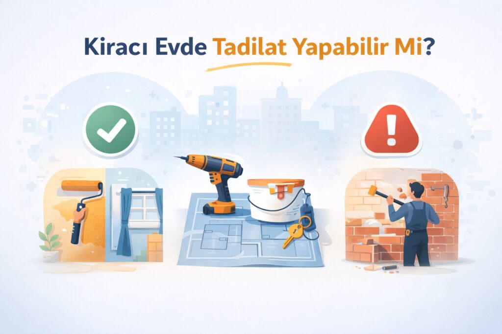 Kiracı Evde Tadilat Yapabilir Mi