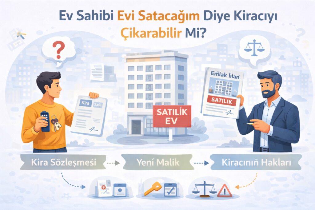 Ev Sahibi Evi Satacağım Diye Kiracıyı Çıkarabilir Mi