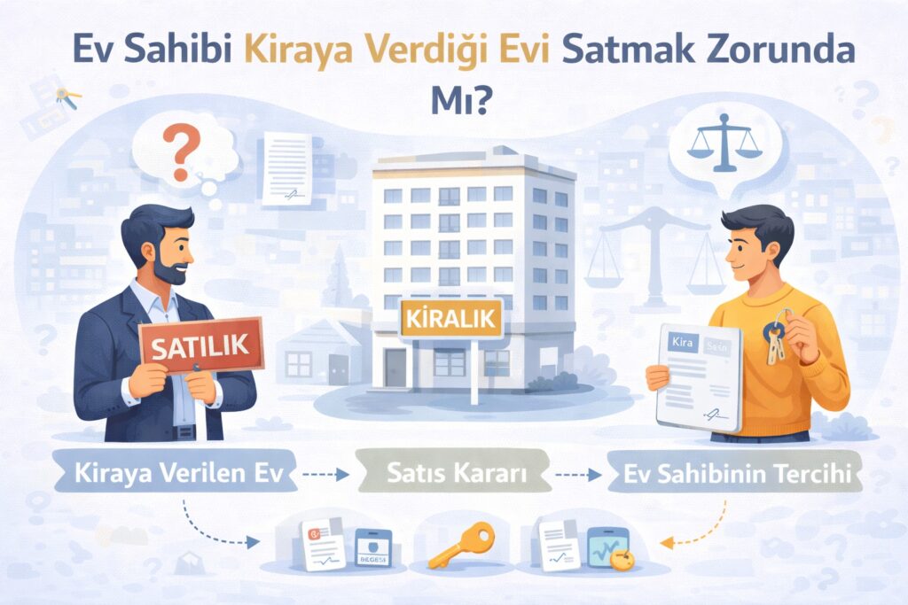 Ev Sahibi Kiraya Verdiği Evi Satmak Zorunda Mı