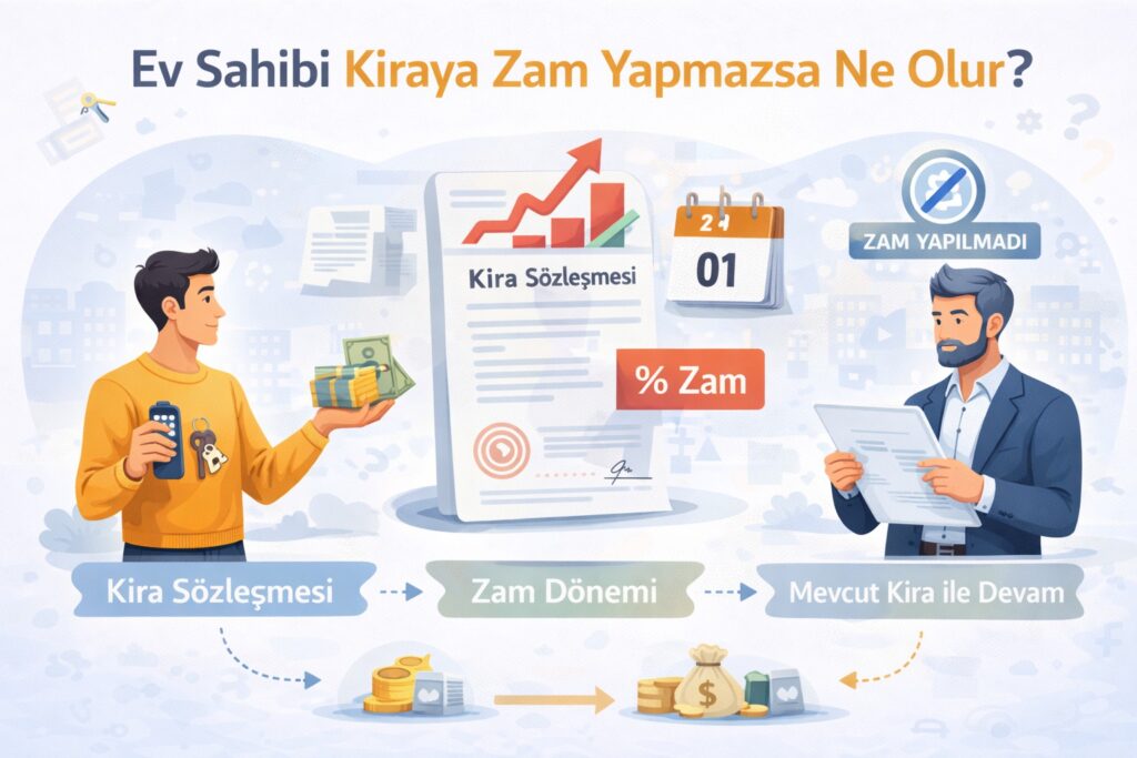 Ev Sahibi Kiraya Zam Yapmazsa Ne Olur?