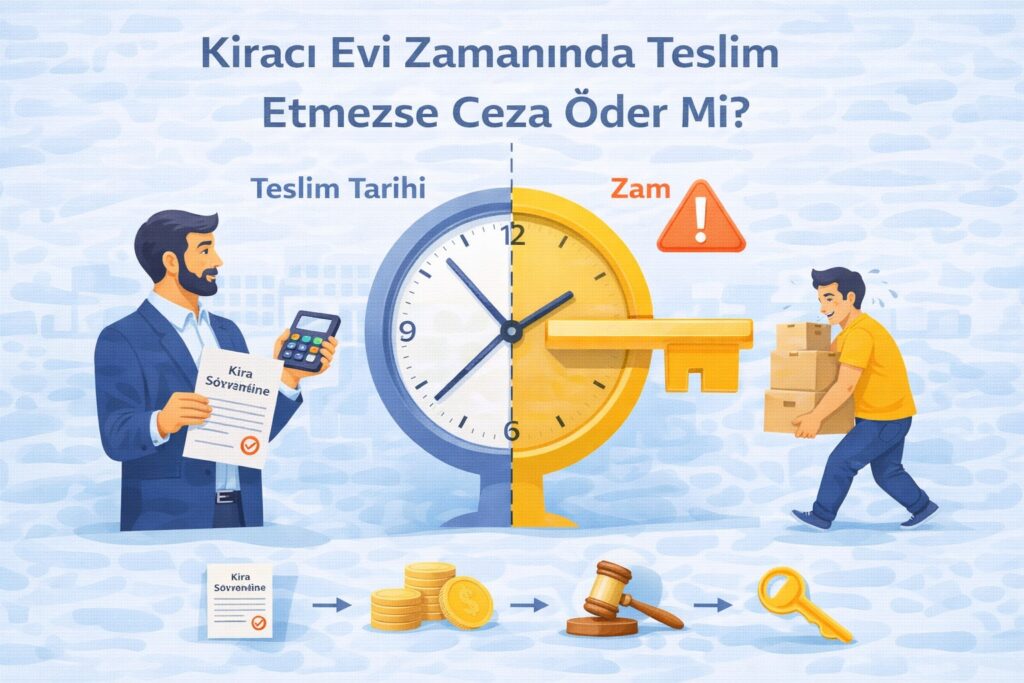 Kiracı Evi Zamanında Teslim Etmezse Ceza Öder Mi