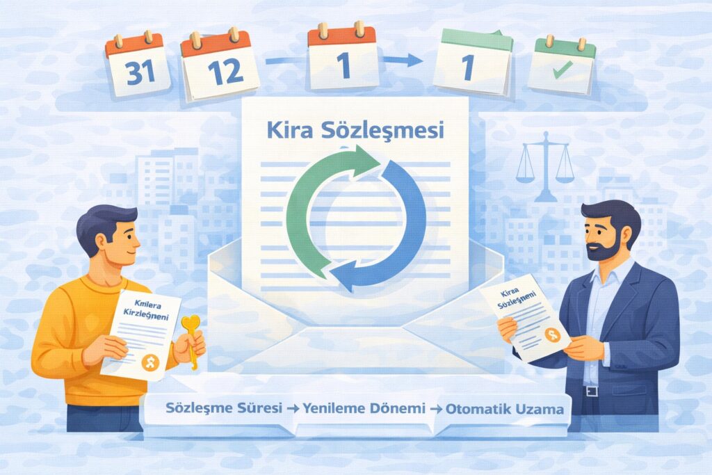 Kira Kontratı Otomatik Olarak Yenilenir Mi?