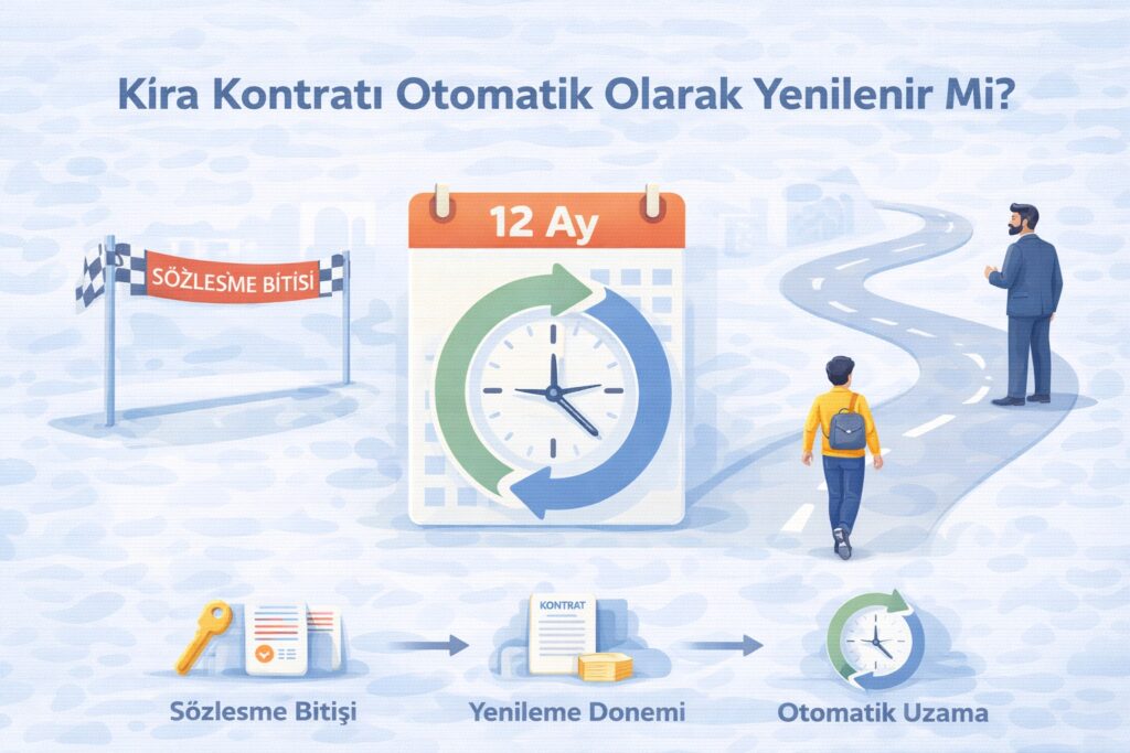 Kira Kontratı Otomatik Olarak Yenilenir Mi?