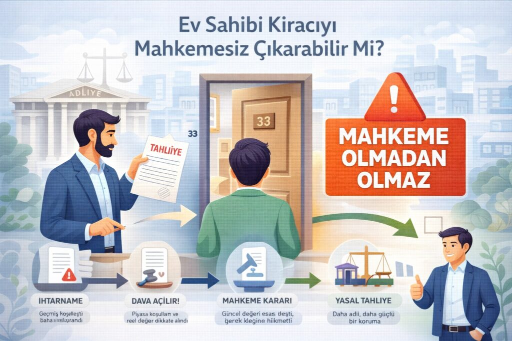 Ev Sahibi Kiracıyı Mahkemesiz Çıkarabilir Mi