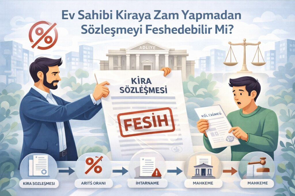 Ev Sahibi Kiraya Zam Yapmadan Sözleşmeyi Feshedebilir Mi2