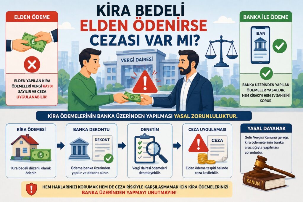 Kira Bedeli Elden Ödenirse Cezası Var Mı