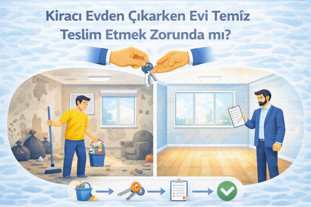 Kiracı Evden Çıkarken Evi Temiz Teslim Etmek Zorunda Mı