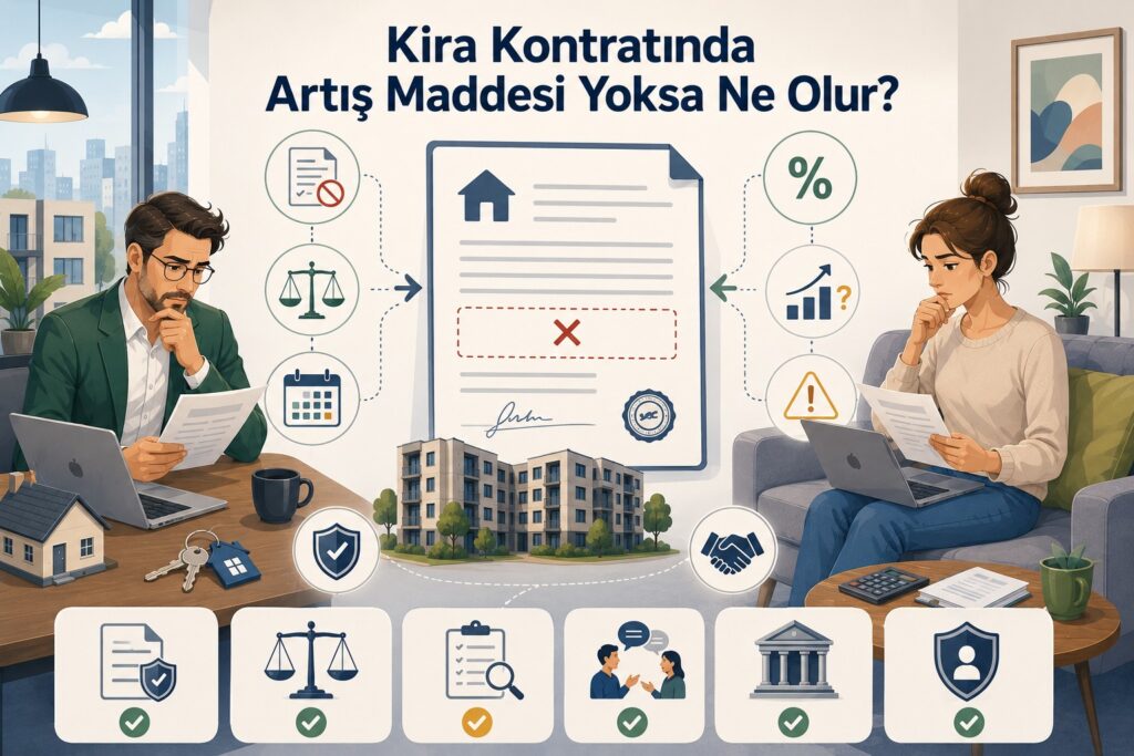 Kira Kontratında Artış Maddesi Yoksa Ne Olur
