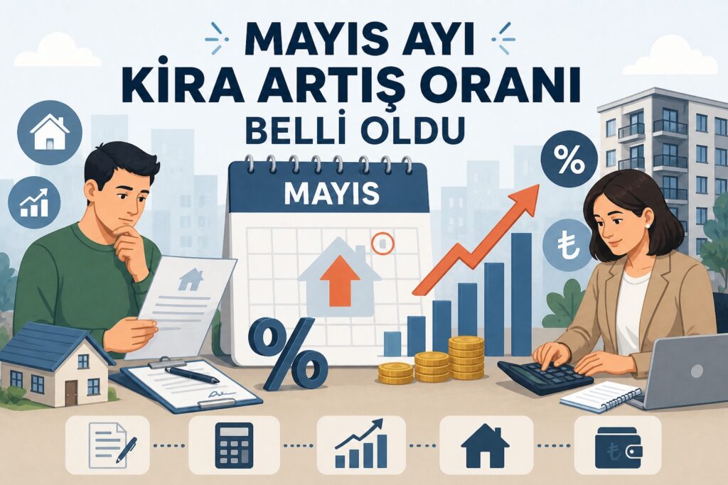 Mayıs Ayı Kira Artış Oranı Belli Oldu