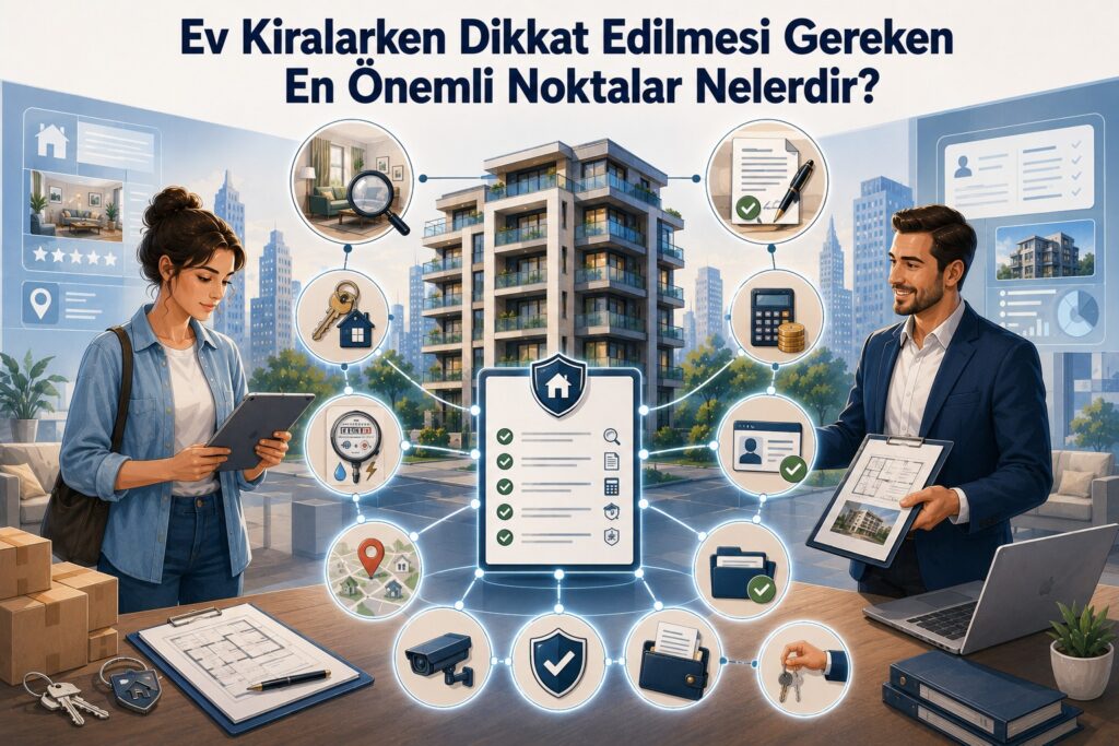 ev kiralarken dikkat edilmesi gereken en önemli noktalar nelerdir