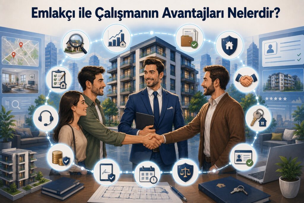 Emlakçı ile Çalışmanın Avantajları