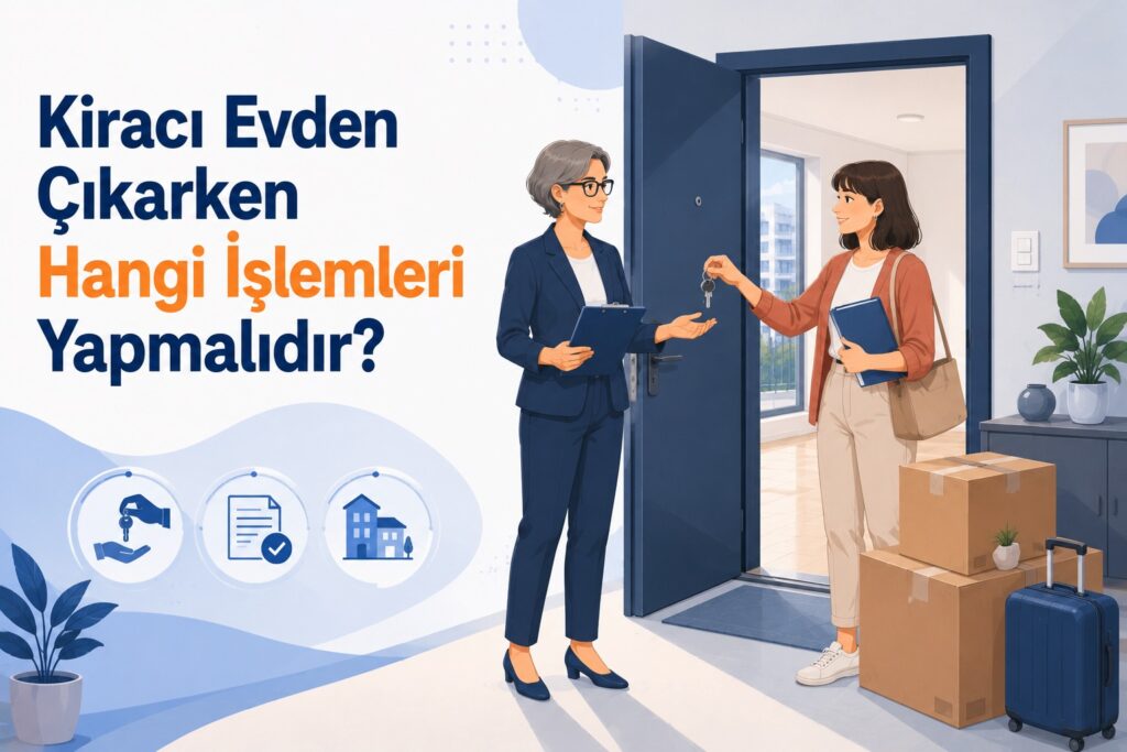 Kiracı Evden Çıkarken Hangi İşlemleri Yapmalıdır