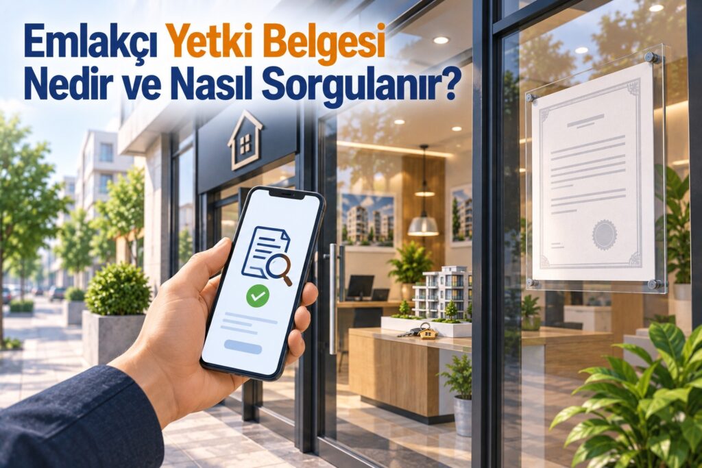 Emlakçı Yetki Belgesi Nedir ve Nasıl Sorgulanır