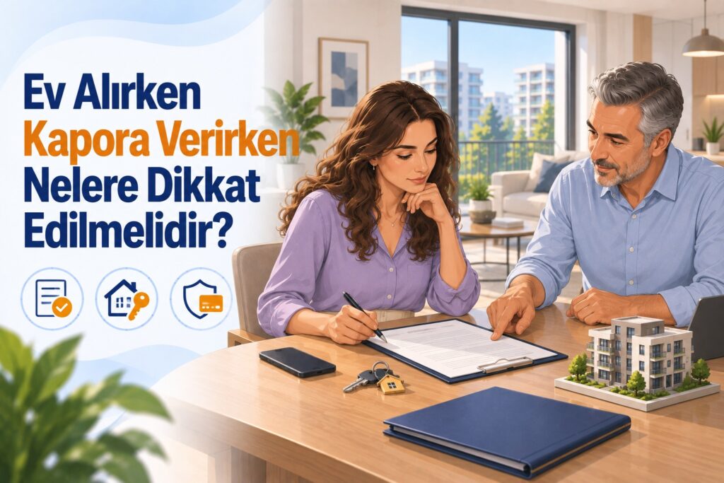 Ev Alırken Kapora Verirken Nelere Dikkat Edilmelidir