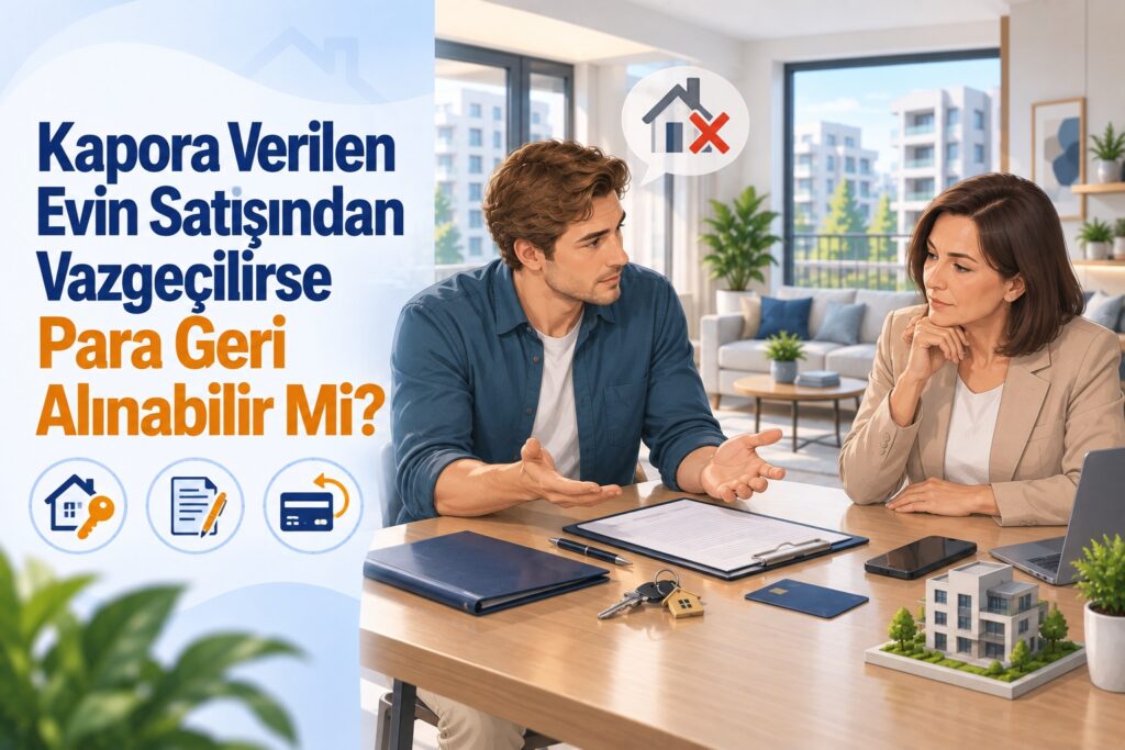 Kapora Verilen Evin Satışından Vazgeçilirse Para Geri Alınabilir Mi
