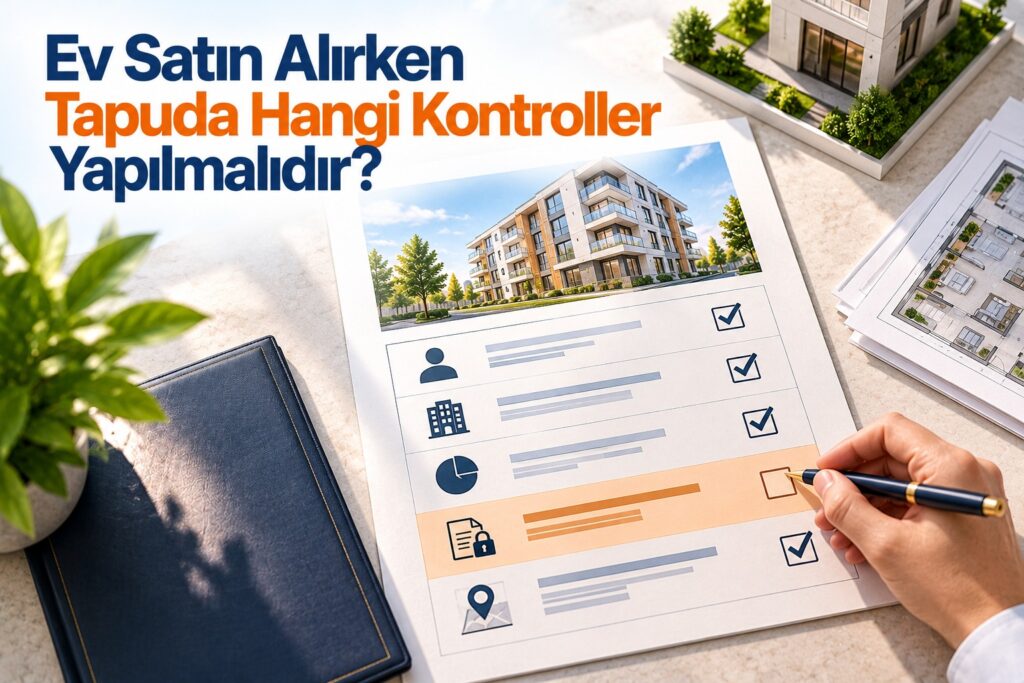 Ev Satın Alırken Tapuda Hangi Kontroller Yapılmalıdır